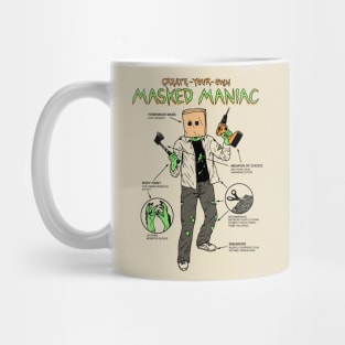 Create-Your-Own Masked Maniac Mug